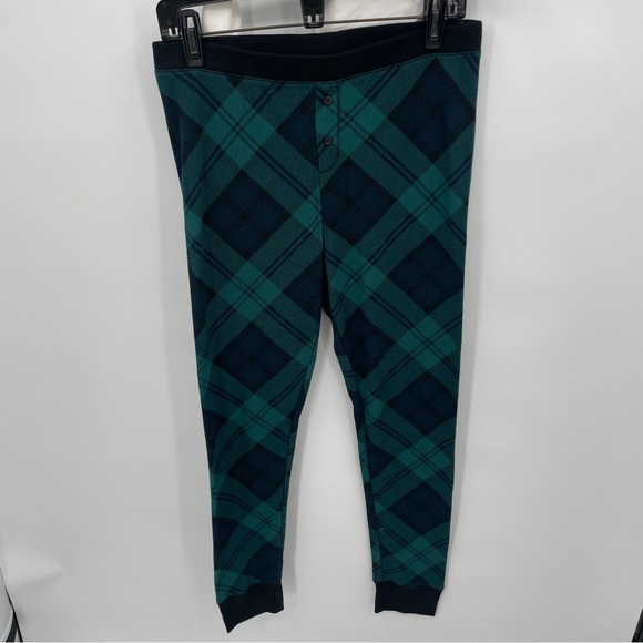 OLD NAVY WOMEN'S THERMAL HOLIDAY PRINT PAJAMA SET SIZE LARGE - Picture 4 of 6